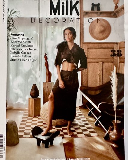 MILK MAGAZINE Timothy Van oorschot Art Black and White One line