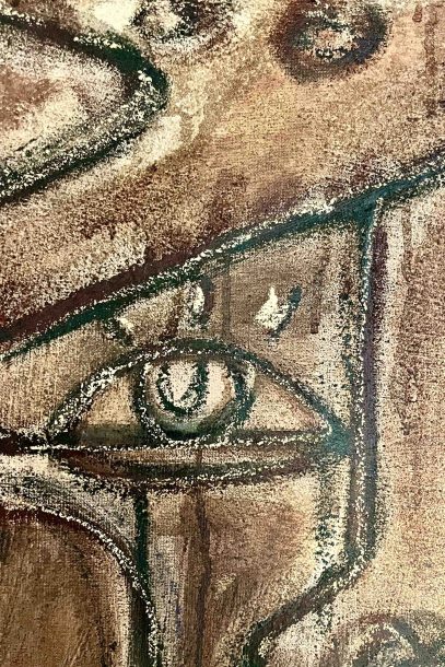 detail painting made by timothy van oorschot