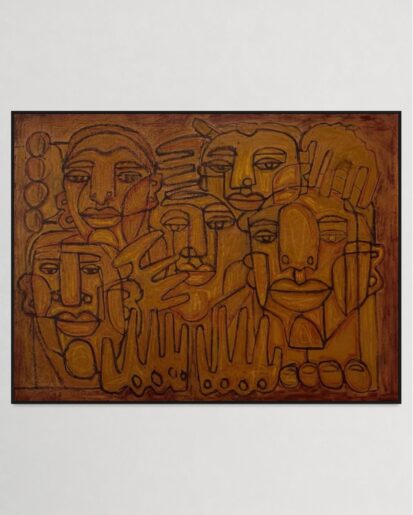 LARGE SCALE PAINTING BY TIMOTHY VANN OORSCHOT