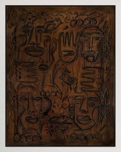 large artwork bby dutch artis timothy van oorschot from amsterdam