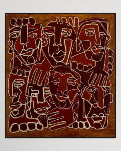 painting by dutch artist timothy van Oorschot from amsterdam